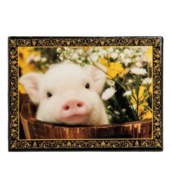 ШК-11/13-A Шкатулка в технике декупаж (8х10х4)