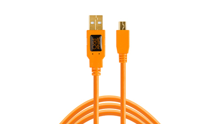 Кабель TetherPro USB 2.0 to Mini-B 5-Pin Orange