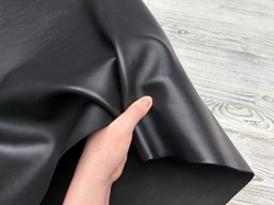 Милениум цв. Черный / Millenium Lux Nero, толщ. 1,5-1,7 мм, натуральная кожа