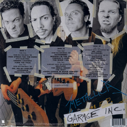 Виниловая пластинка Metallica ‎– Garage Inc. 3LP Blue