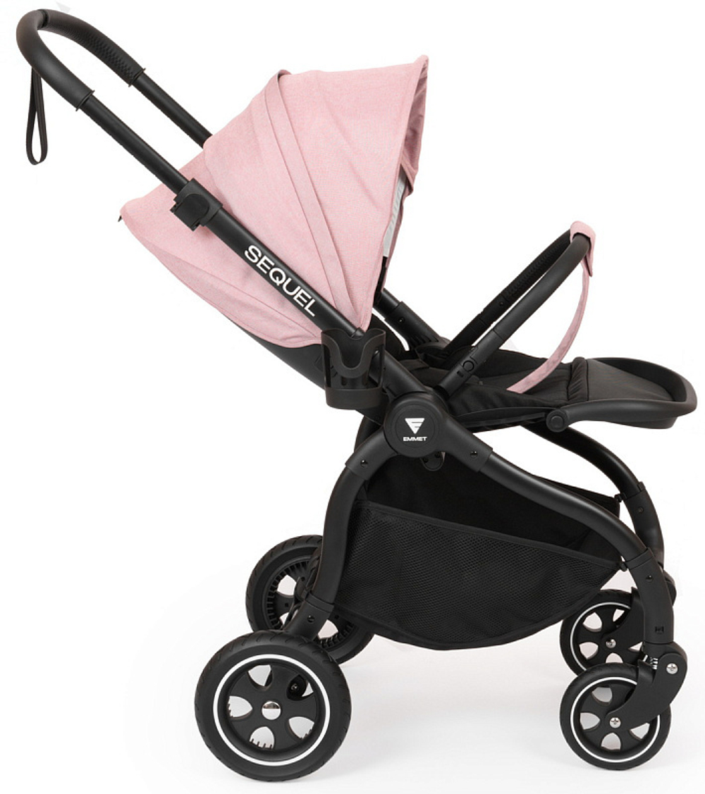 Детская прогулочная коляска Emmet Sequel SQL-04 Розовый / (Pink)