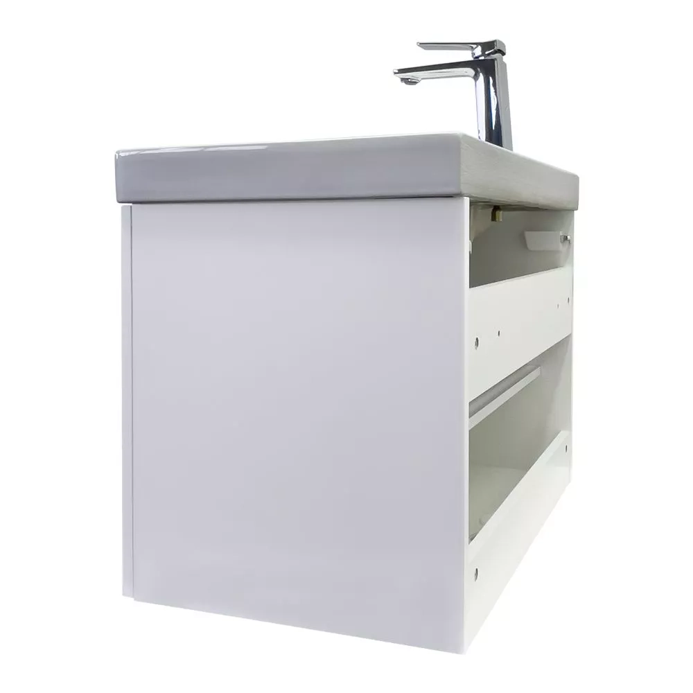 Подвесная тумба-умывальник Comforty Тенерифе-70 белый матовый с раковиной CF19595BX-70