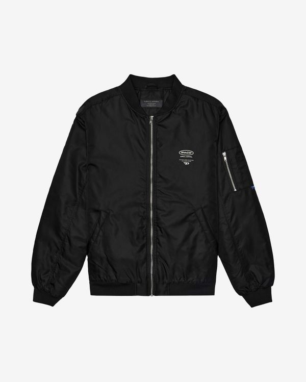 Бомбер мужской черный - фото 1