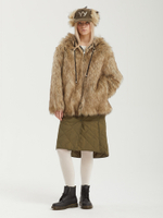 Женская Куртка Reversible Faux Fur