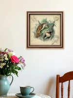 Картина на стену интерьерная на холсте 23*23 см