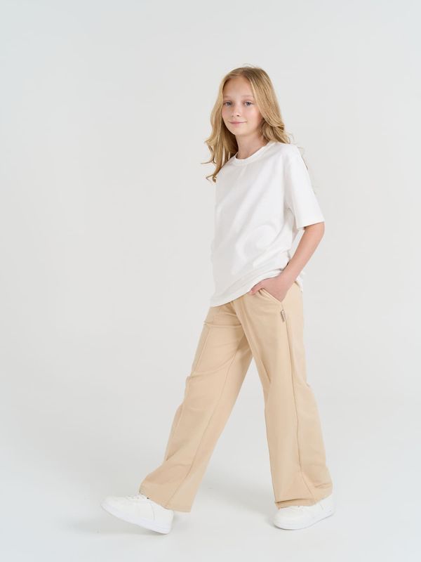 Брюки палаццо облегченные 