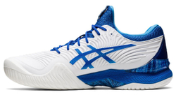 Мужские кроссовки теннисные Asics Court FF Novak - white/tuna blue