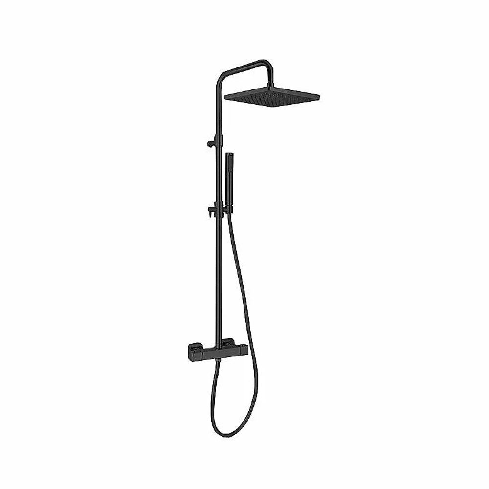 Душевая система Webert Pegaso PE980507560METAL черный матовый