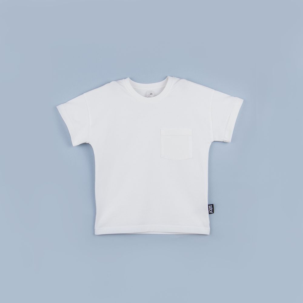 Футболка базовая "Молоко" подростковая