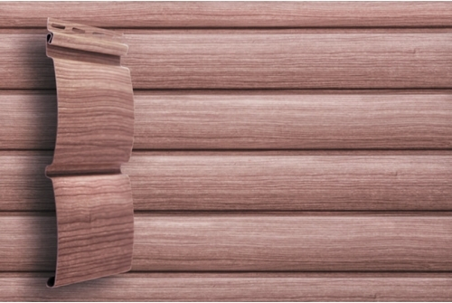 Сайдинг Виниловый Grand Line Блок-Хаус Рябина