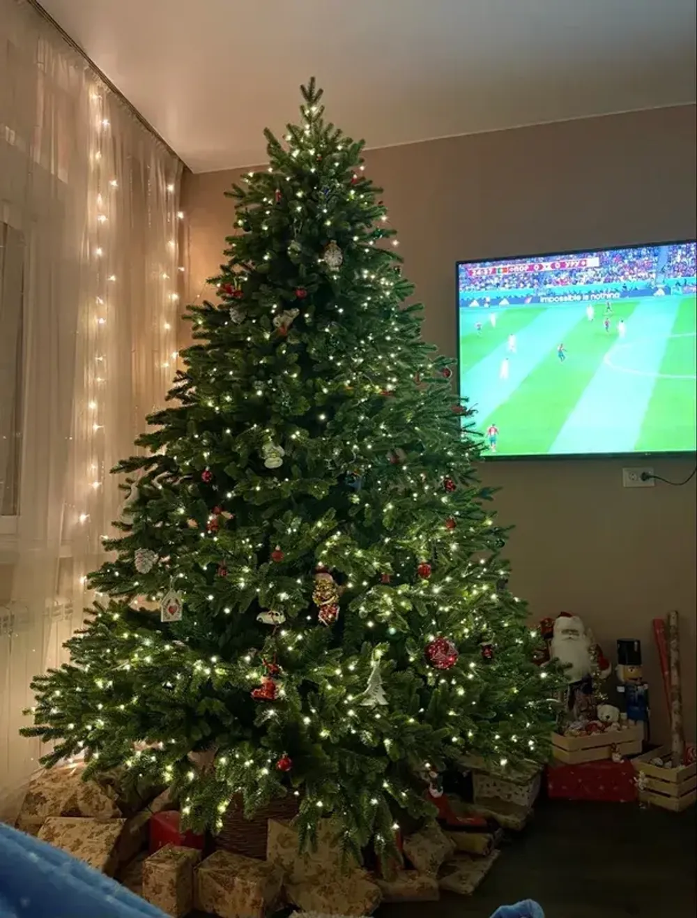 Ель искусственная «Венецианская» (Литая+пвх) 180 см / 1.8 м