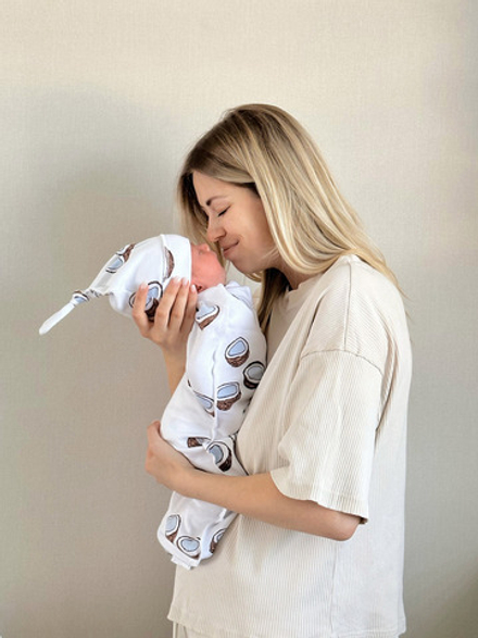 Пелёнка-кокон Mjölk Кокосы