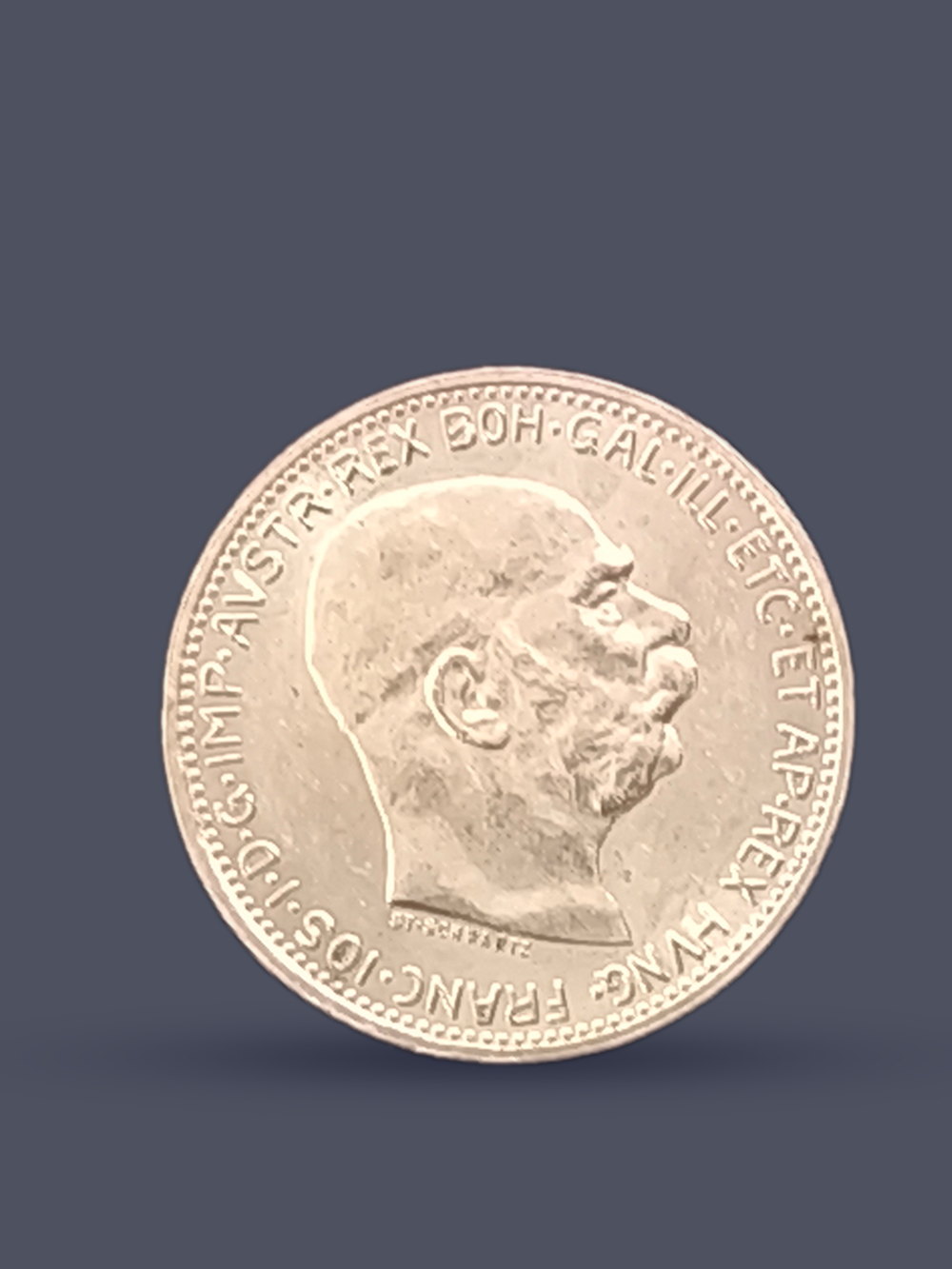 Монета 1 крона (crown) 1915 год Австрия