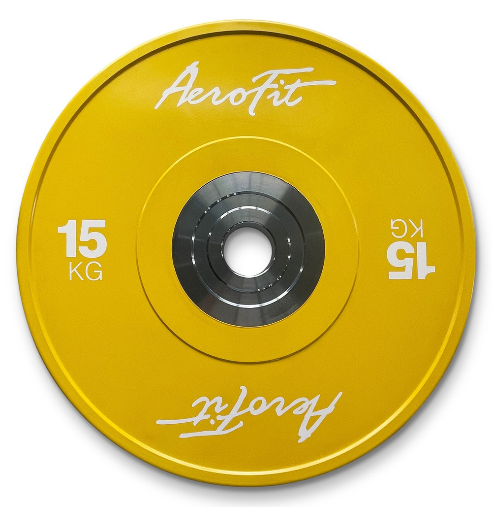 Aerofit AFBDC 15 кг бамперные диски для кроссфита, цветные