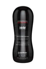 Мастурбатор в виде вагины PDX Elite Vibrating Pussy Stroker (Цвет: черный , телесный)
