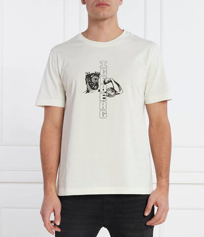 Футболка Iceberg - кремовый(242 I1P F029 6325)