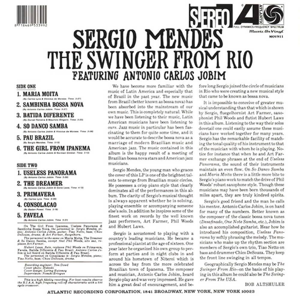 Sergio Mendes / The Swinger From Rio (LP)