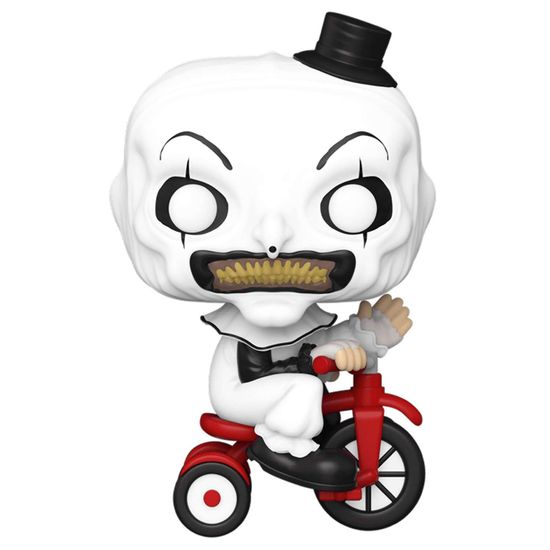 Фигурка Funko POP! Movies Terrifier Art the Clown with Bike (1591) 80706 / Фигурка Фанко ПОП! по мотивам фильма "Ужасающий", Клоун Арт