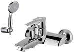LM3502C Марс Смеситель для ванны с коротким изливом с аксесуарами (к/к 8)