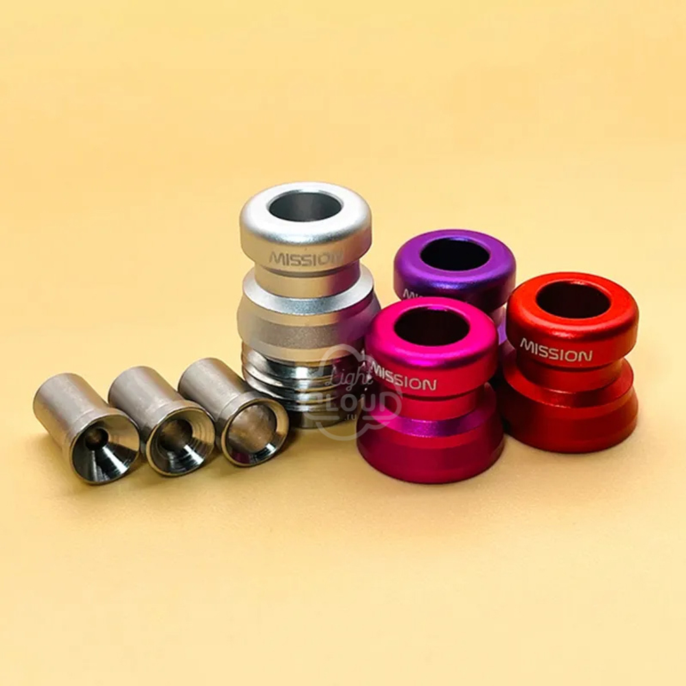 Mission XV Cosmos sleeve Boro drip tip by YFTK