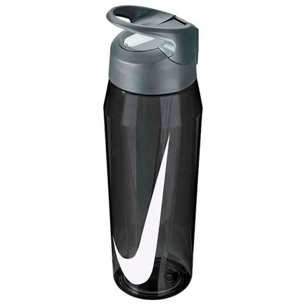 Бутылка для воды Nike TR Hypercharge Straw 24 OZ, черный, белый, 710 мл, N.000.3184.028.24