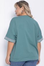 Блуза Симона (олива) Б12293-20 LT Collection