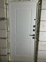 Дверь входная Лабиринт ROYAL 03 Белый софт металлическая