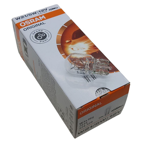 Автолампа 12V W21/5W б/цок. Osram