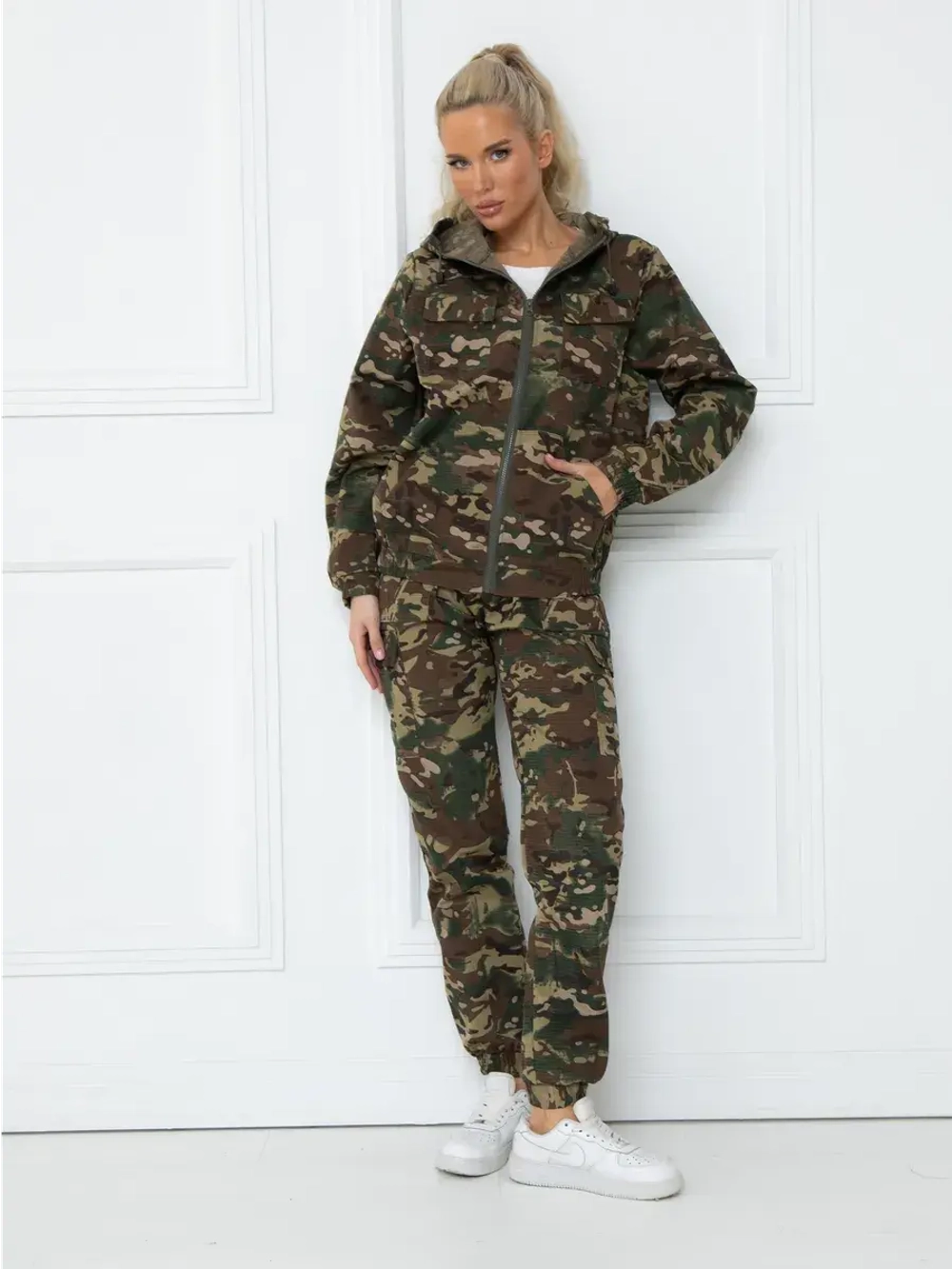 Женский Рыболовный Костюм рабочий тактический WRIPMULTICAM2