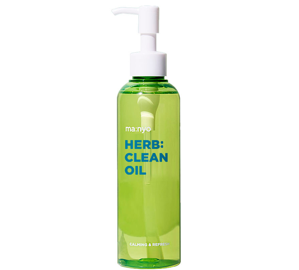 Масло гидрофильное с экстрактами трав Ma:nyo Herbgreen Cleansing Oil, 200 мл