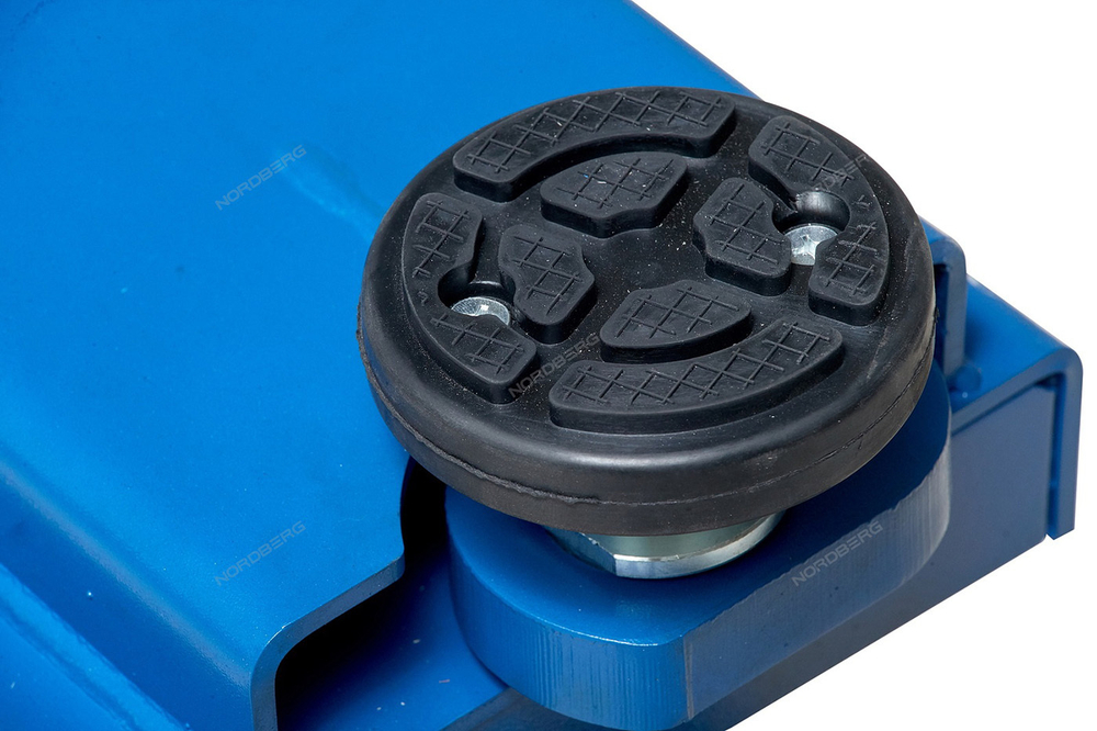 NORDBERG (N433_B) Траверса с ручным приводом, синяя 3 т