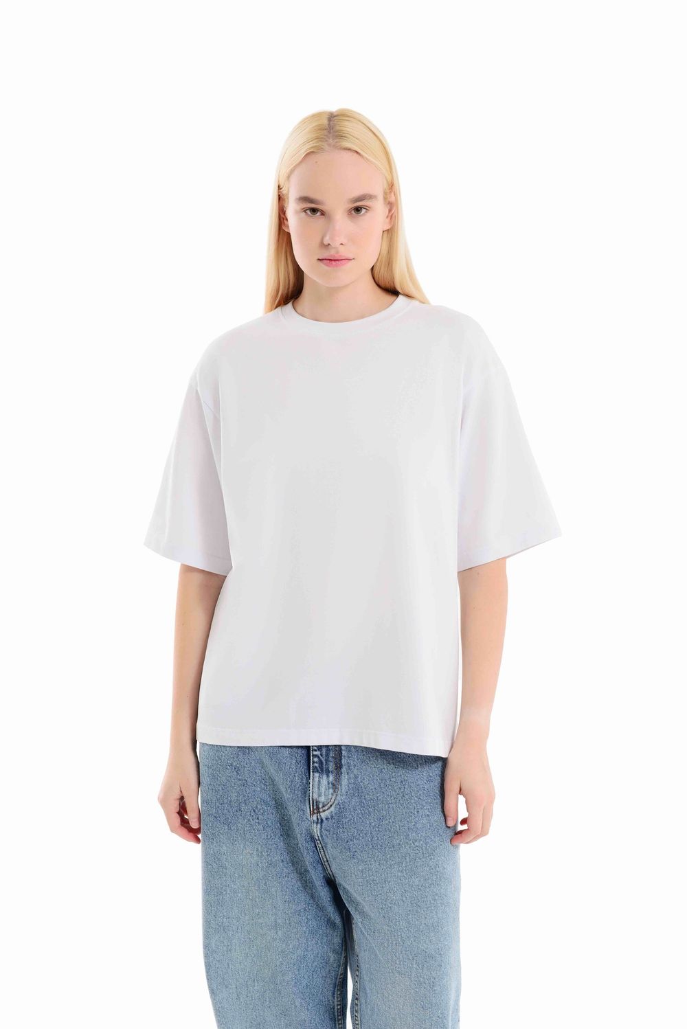 Футболка Weme Оверсайз белая