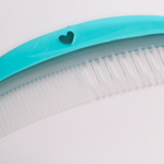 5276668 Набор для ухода за волосами «Мишка Принц», расческа и щетка, цвет бирюзовый