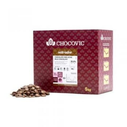 Шоколад Молочный 36,5% Chocovic Salvador 100 гр