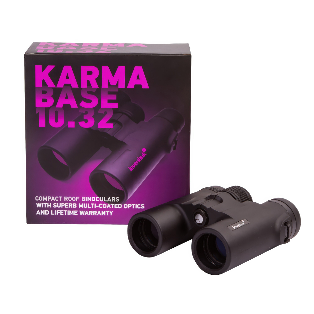 Бинокль Levenhuk Karma BASE 10x32 - Упаковка