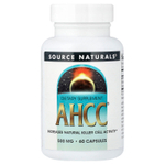 Source Naturals, AHCC®, 60 капсул (0,5 г в 1 капсуле)