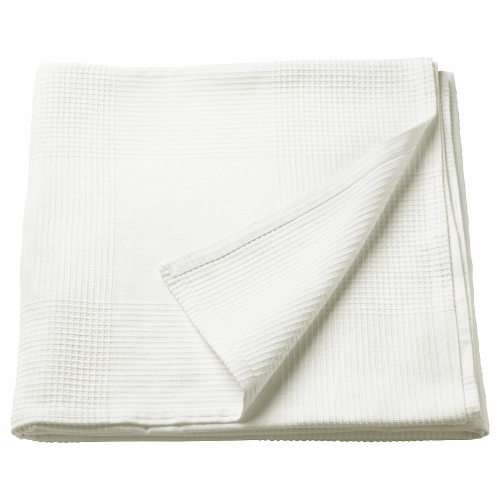 Покрывало IKEA INDIRA (ИНДИРА), Белый, 230x250 см