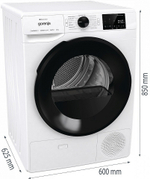 Сушильная машина с тепловым насосом Gorenje DGPNE82GNLW