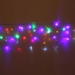 Гирлянда для дома БАХРОМА «Мерцание Premium» ш3м* в0,3/0,5 м 120 ламп LED, прозрачн.провод, 1реж,, IP-40, Мультицвет (возможность соединения)