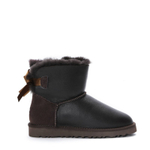 Угги Bailey Bow Mini Metallic Chocolate