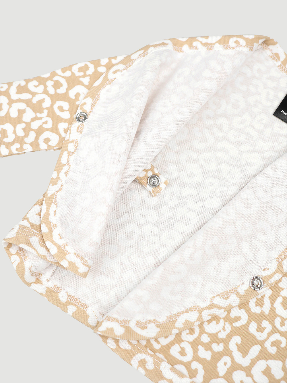 Распашонка Mjölk Sand Leopard
