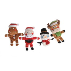 Игрушка для кошек Рождественская в ассортименте (олень, санта, снеговик, имбирный пряник) CAMON