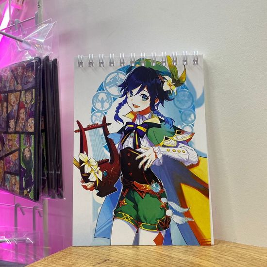 Блокнот Genshin Impact Венти