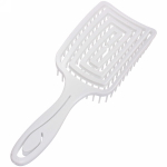 Расчёска массажная «Сosmo style», для бережного расчёсывания мокрых волос, цвет белый, розовый и голубой, 23,5*8см