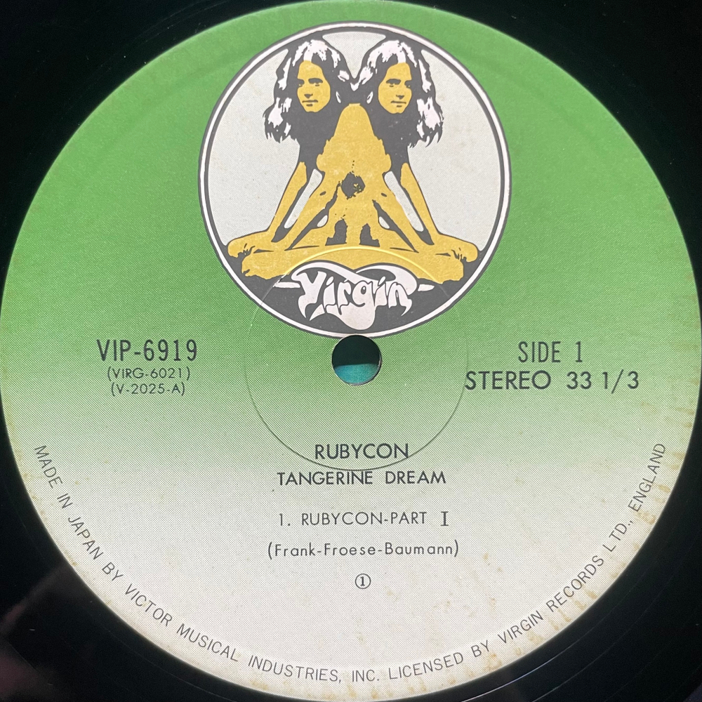 Tangerine Dream ‎– Rubycon (Япония 1978г.)