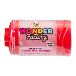 MGA Entertainment 544937 544975 — Масса для лепки Wonder Factory Never Dry Floating Dough красная 544975 — фото 1