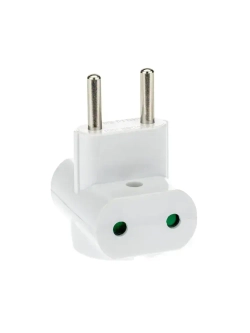 duwi Тройник для розетки компактный, белый 27401 8