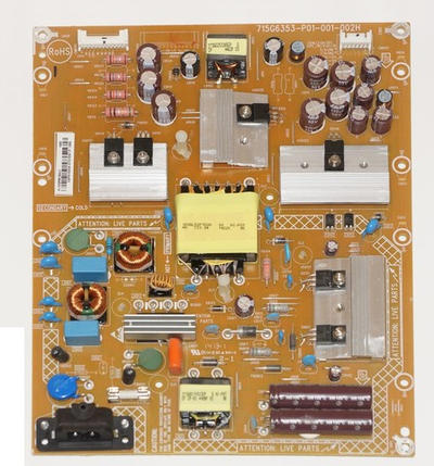 715G6353-P01-001-002H блок питания для телевизора Philips 40PFT4509/60 40PFT4309/60, 40PFT5300/690