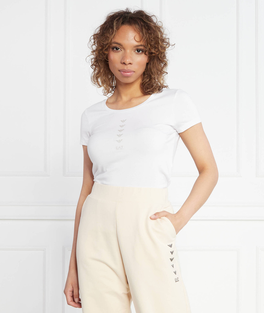 Футболка EA7 - белый(6RTT27 TJQDZ)