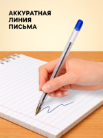 Ручка шариковая Calligrata, синий стержень, узел 0.7 мм
